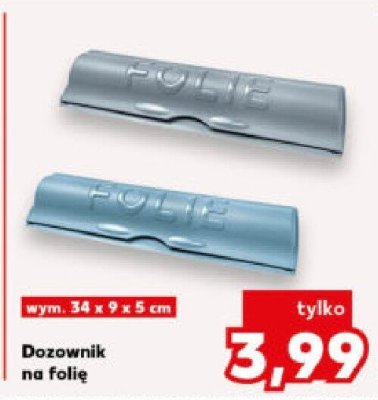 Dozownik na folię promocja w Kaufland