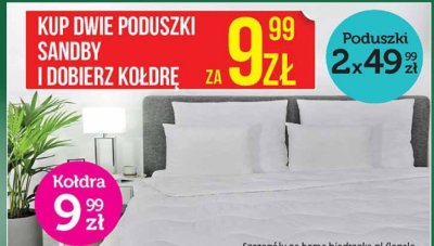Poduszki SANDBY  promocja w Biedronka