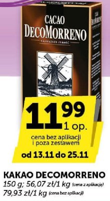 Kakao Decomorreno promocja w ABC