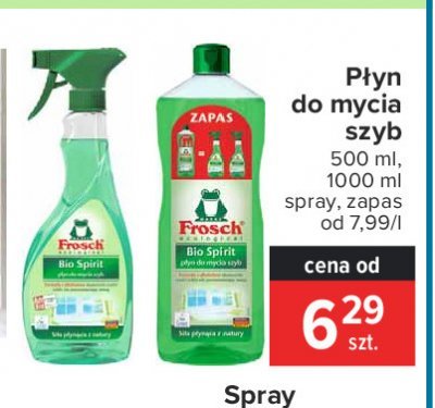 Płyn do mycia szyb Frosch promocja