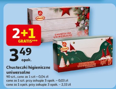 Chusteczki higieniczne uniwersalne promocja w Auchan