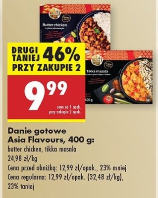 Butter chicken Asia flavours promocja