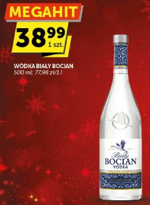 Wódka Biały Bocian promocja w Groszek