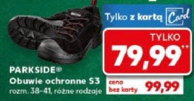 Obuwie ochronne S3  promocja w Kaufland