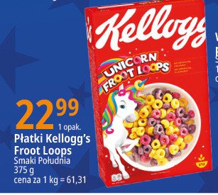 Płatki śniadaniowe unicorn KELLOGG'S promocja