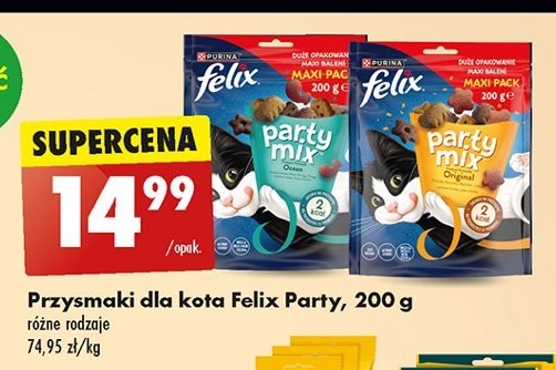 Karma dla kotów ocean mix Purina felix party mix promocja