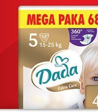 Pieluchy  Extra Care rozmiar 5 MEGA PAKA promocja w Biedronka