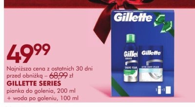 Pianka Gillette Series promocja w Super-Pharm