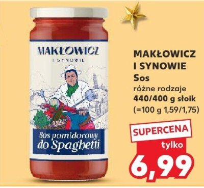 Sos różne rodzaje  promocja w Kaufland