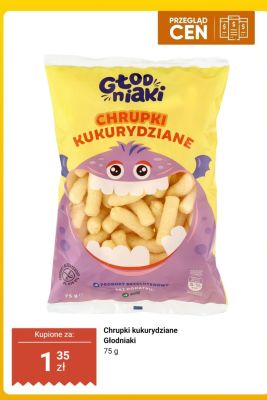 Chrupki kukurydziane  promocja w Biedronka