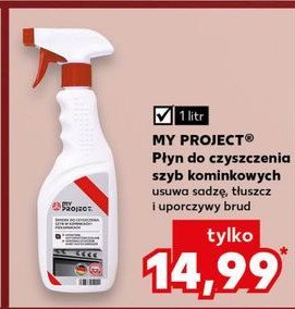 Płyn do czyszczenia do szyb kominkowych K-classic myproject promocja w Kaufland