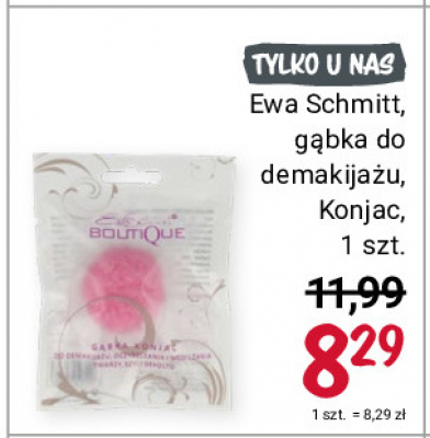 Gąbka konjak do demakijażu Ewa schmitt boutique promocja