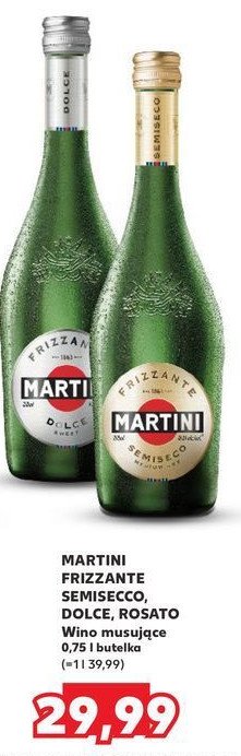Wino MARTINI ASTI DOLCE promocja w Kaufland