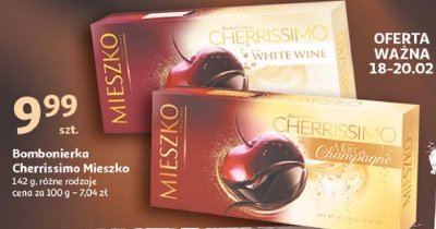 Bombonierka white wine Mieszko cherrissimo promocja