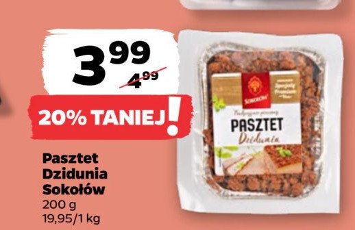 Pasztet dzidunia Sokołów promocja