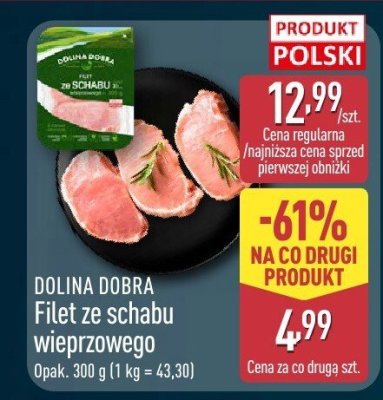 Filet ze schabu wieprzowego promocja w Aldi