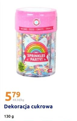 Dekoracja cukrowa promocja w Action