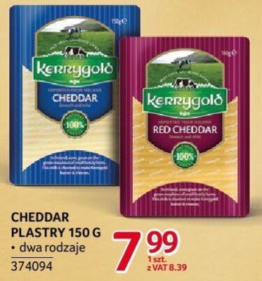 Ser Cheddar Plastry Kerrygold 150g promocja w Selgros