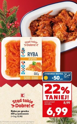 Ryba po grecku promocja w Kaufland
