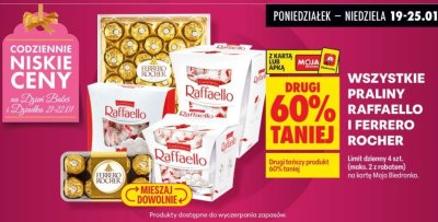 Praliny promocja w Biedronka