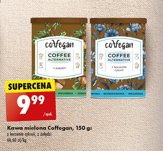 Kawa z korzeni cykorii Coffegan promocja