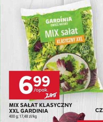 Mix sałat klasyczny XXL Gardinia promocja w Stokrotka