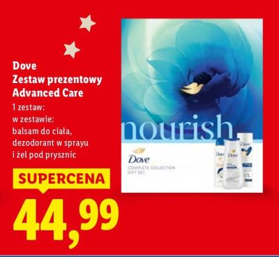 Dove Zestaw prezentowy Advanced Care promocja w Lidl