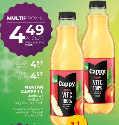 Nektar Cappy 1 L Jabłkowy promocja w Duży Ben
