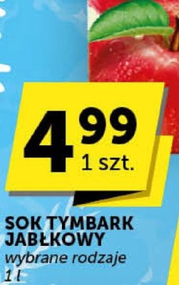 Sok Tymbark jabłkowy wybrane rodzaje promocja w Groszek