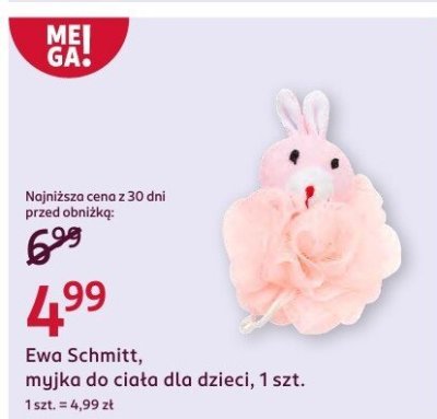Myjka do ciała dla dzieci Ewa Schmitt 1 szt. promocja w Rossmann