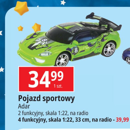 Pojazd sportowy 1:22 Adar promocja