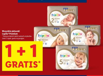 Pieluchy Lupilu Premium promocja w Lidl