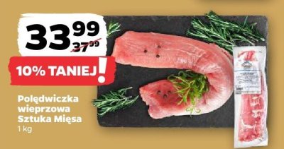 Polędwiczka wieprzowa Sztuka Mięsa promocja w Netto