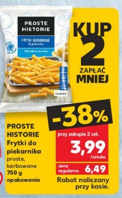 Frytki proste Iglotex proste historie promocja