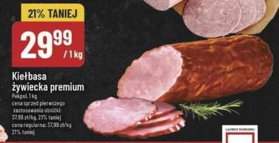 Kiełbasa żywiecka premium Pekpol promocja w POLOmarket