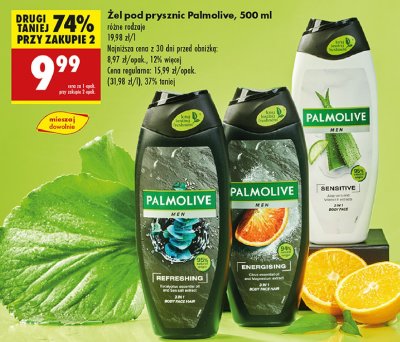 Żel pod prysznic refreshing Palmolive for men promocja