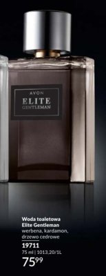 Woda toaletowa Elite Gentleman promocja w AVON