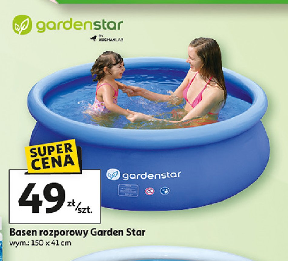 Basen rozporowy 150 x 41 cm Garden star promocja w Auchan