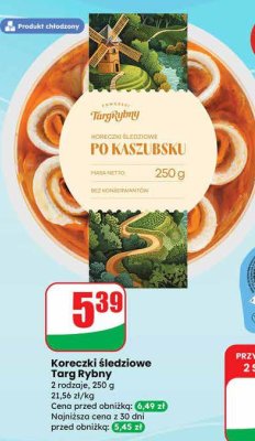 Koreczki śledziowe po kaszubsku Targ Rybny promocja w Dino