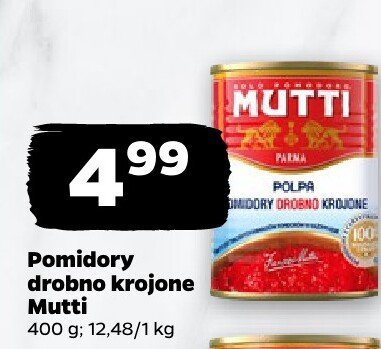 Pomidory drobno krojone promocja w Netto