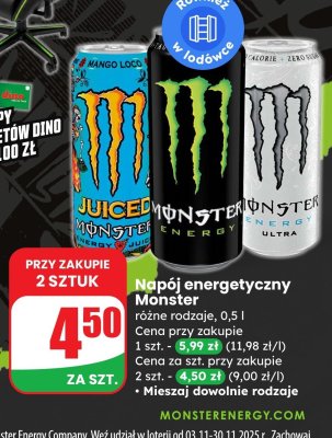 Napój energetyczny Energy  promocja w Dino