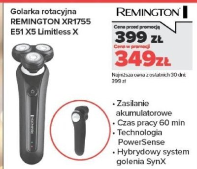 Golarka rotacyjna XR1755 E51 X5 Limitless X promocja w NEONET