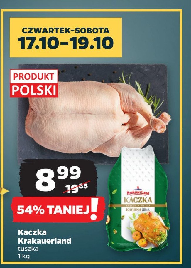 Kaczka Krakauer land promocja w Netto