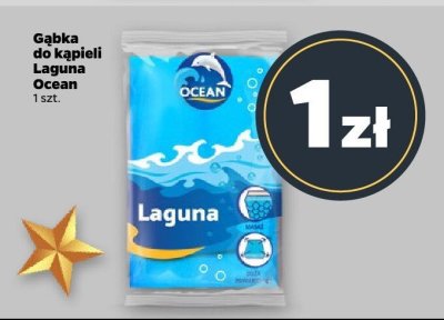 Gąbka do kąpieli  promocja w Netto