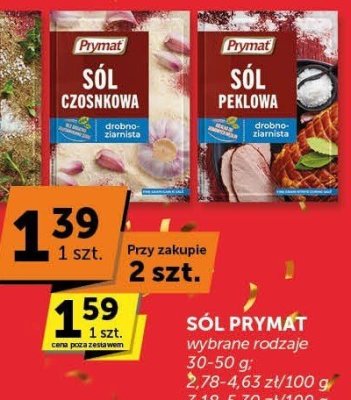 Sól Prymat peklowa promocja w Euro Sklep