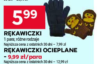 Rękawiczki promocja