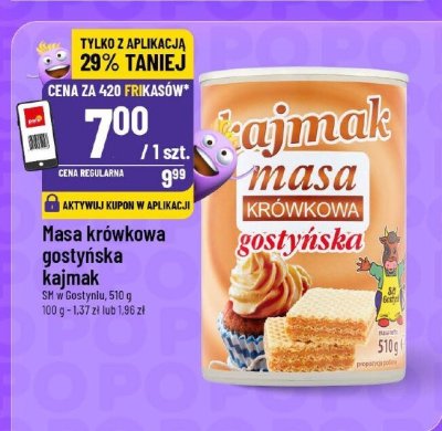 Masa krówkowa gostyńska kajmak promocja w POLOmarket