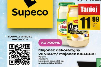 Majonez KIELECKI promocja w Supeco