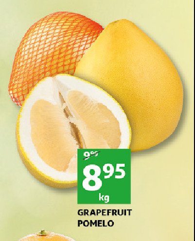 Grapefruit pomelo promocja