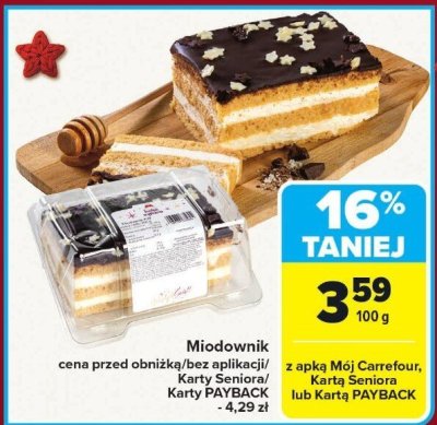 Miodownik promocja w Carrefour Market
